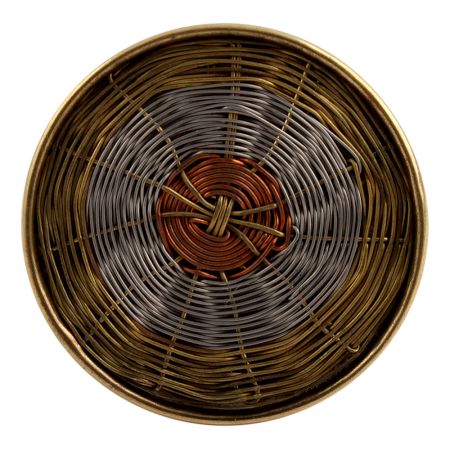 Golden Round Wire Wine Stopper (Pack Of One Piece)